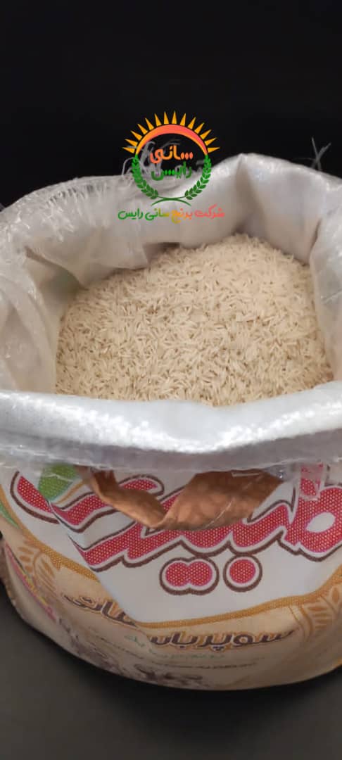 نمونه برنج باسماتی طبیعت